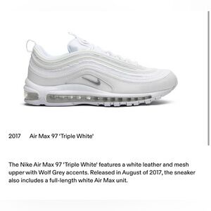 Air Max 97’ Triple White